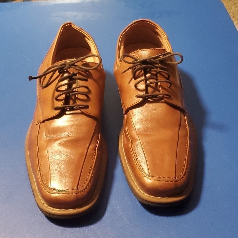 Alfani Men's Leather Upper Brown Taurus Size 9 M
